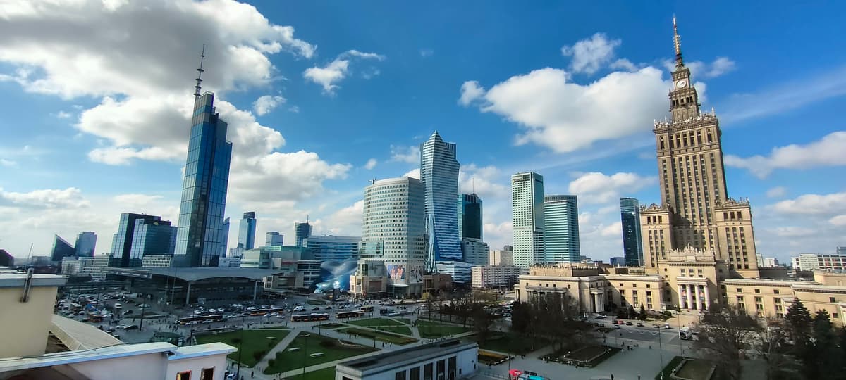 Warszawa - panorama miasta